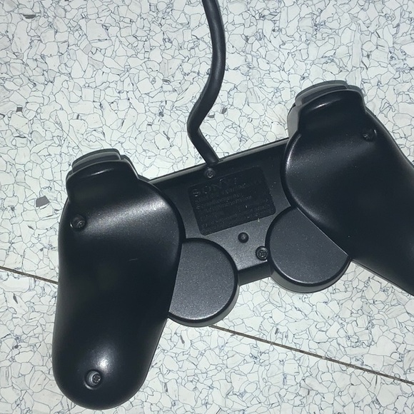 PS2 Controller Black Sony Playstation 2 Controller Dual Shock Analog. OEM. Works - Picture 3 of 3